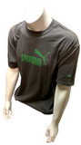 Puma Men's Graphic Charcoal Short Sleeve Shirt Size X-Large
