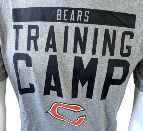 Nike Dri Fit Men s New Chicago Bears Training Camp NFL Gray Shirt