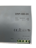 Mean Well DRP-480-24 Switching Regulator 24 Volts @ 20 Amps - DENTED / AS IS
