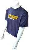 Puma Men's Long Distance Relationship Boilermaker Navy Short Sleeve Shirt Large