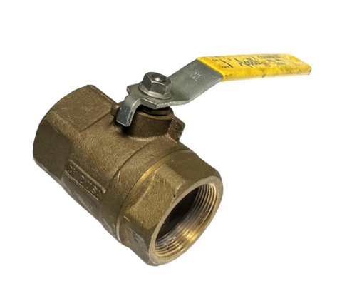 Apollo Conbraco CH-2 Threaded End Brass Ball Valve 2-1/4" Port 600 WOG