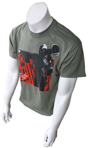 Alstyle Men's Pink Floyd Roger Waters The Wall Live Graphic Short Sleeve Shirt M