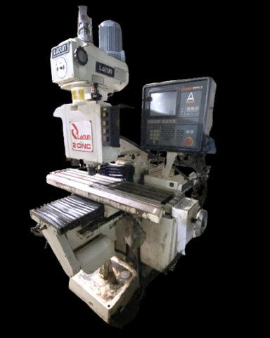 Lagun FTV-2S CNC Vertical Milling Machine w/ Anilam DRO 50" x 10" Table, 3900RPM