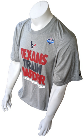Nike Dri-Fit Men's Houston Texans Train Harder Training Camp 2013 Shirt Size XL