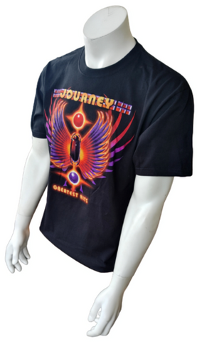 Anvil Men's Journey Greatest Hits 2013 Tour Concert Black Shirt Size Large