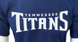 Nike Dri-Fit Men's Tennessee Titans NFL Football Navy Short Sleeve Shirt Size S