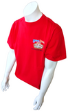 Anvil Men's Ron Jon Surf Shop Spring Break 2012 Panama City Red Shirt Size L