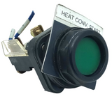 Allen-Bradley 800H-AR Push Button W/ 800T-XD1 Contact Block 600V