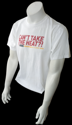Anvil Men's Can't Take The Heat Puma Woodbridge XC Classic 2010 Shirt Size M