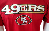 Nike Dri-Fit Men's San Francisco 49ers NFL Red Short Sleeve Shirt Size Small