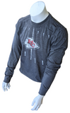 Nike NFL Team Apparel Men's Kansas City Chiefs Gray Long Sleeve Shirt Size M