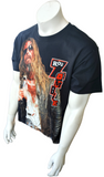 Anvil Men's Rob Zombie 2010 Tour Graphic Black Short Sleeve Shirt Size Large