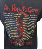 Hanes Men's Slipknot We'll End The World Tour 2012 Black Shirt Size Large