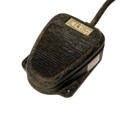 Clipper 632-SC3 Foot Switch 125 VAC 15 Amps 3/4 HP
