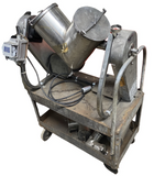 Patterson Kelley LB-4605 V Blender 8 QT Twin Shell 23.5 RPM w/ Spare Shells