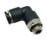 Lot of (10) Conek PL08-G01 8mm Male Hex Elbow 1/8BSPP Thread PTC Fitting