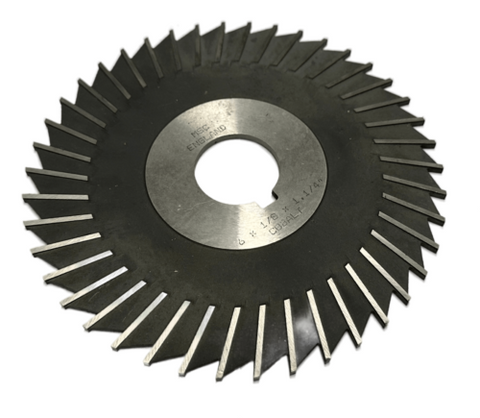 Cobalt MSC 6" x 1/8" x 1-1/4" Milling Cutter