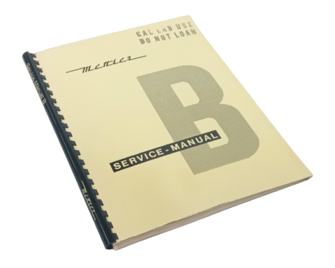 Mettler-Toledo B-Type Service Manual Issue 1963
