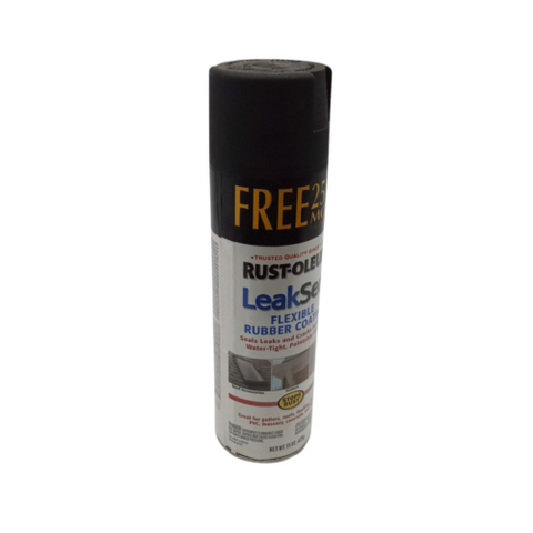 Rustoleum 271441 LeakSeal Flexible Rubber Coating 15 OZ. - Black