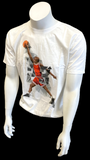 Nike Jordan Men's Michael Jordan Jumpman Graphic White Short Sleeve Shirt Size M