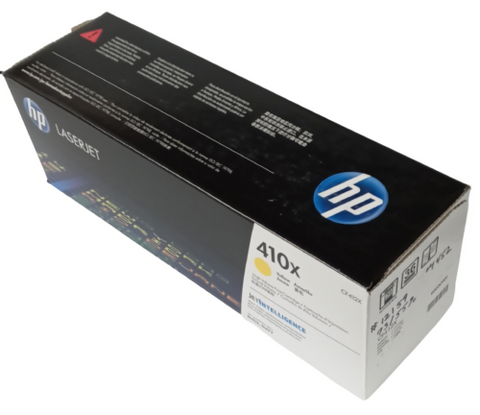 HP LaserJet 410X (CF412X) Yellow High Volume Toner Cartridge For M452 & M477
