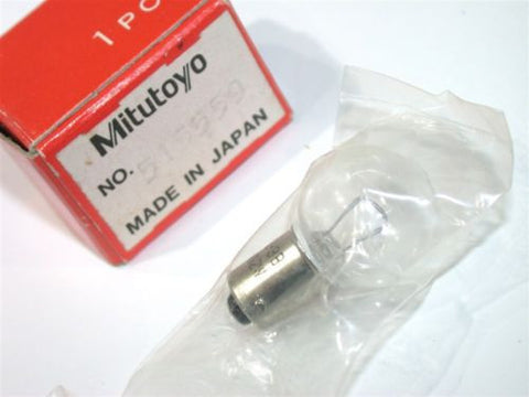 NEW MITUTOYO HALOGEN 24V 2 WATTS MICROSCOPE LIGHT BULB 383038