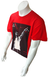 Gildan Men's Lil Wayne Graphic Red Short Sleeve Shirt Size Large