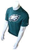 Nike Dri-Fit Men's Philadelphia Eagles NFL Green Short Sleeve Shirt