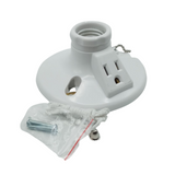 Cooper Wiring S865W Pull Cord & Outlet Ceiling Lampholder 660W/250V