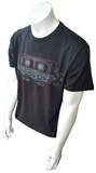 Tultex Men's Tool 2012 Tour Eye Graphic Black Short Sleeve Shirt Size Large