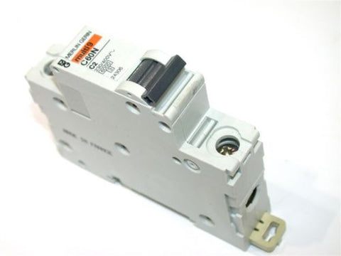 UP TO 3 NEW MERLIN GERIN C60N 2 AMP TYPE C 230V 1 POLE CIRCUIT BREAKER 24306