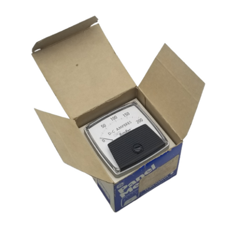 Yokogawa 152121ECRL7BCF D-C Amperes Panel Meter 0-200