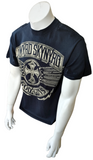Gildan Men's Lynard Skynard God Guns 2010 Black Short Sleeve Shirt Size M