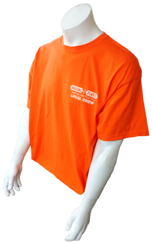 Gildan Men's Rascal Flatts Nothing Like This Tour Local Crew Orange Shirt XL