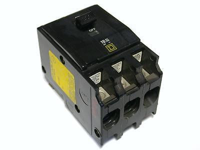 SQUARE D 100 AMP 3-POLE CIRCUIT BREAKER 240 VAC Q03100