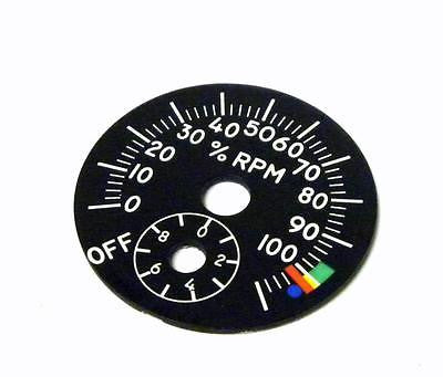 NEW HORIZON AEROSPACE S4052 RPM % DIAL 0-110 RPM (12 AVAILABLE)