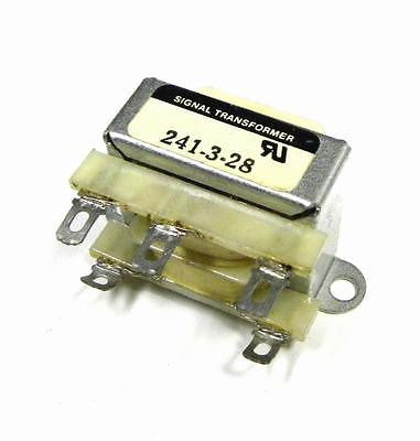 NEW 241-3-28 SIGNAL TRANSFORMER 28 VCT @ 0.085 AMPS OUTPUT (2 AVAILABLE)