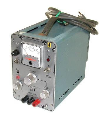 POWER DESIGNS REGULATED DC POWER SOURCE 0-50V 0-1.5A MODEL 5015T