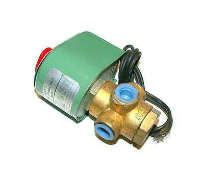 NEW ASCO RED HAT II SOLENOID VALVE 120 VAC 1/4 NPT MODEL 8320A198