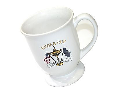 NEW WHITE 2004 RYDER CUP COLLECTORS 17 OZ COFFEE MUG GOLF (24 AVAILABLE)