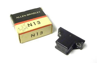NEW ALLEN BRADLEY AB CONTACT OVERLOAD HEATER ELEMENT MODEL N13 (3 AVAILABLE)