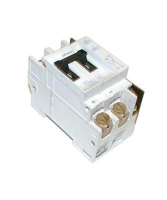 SIEMENS 5SN9 G 10A  2-POLE CIRCUIT BREAKER  10 AMP 440 VAC  (2 AVAILABLE)
