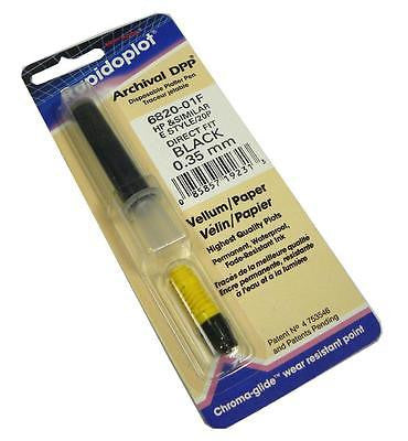 NEW KOH-I-NOOR RAPIDOPLOT 6820-01F ARCHIVAL DISPOSABLE PLOTTER PEN 0.35 MM BLACK