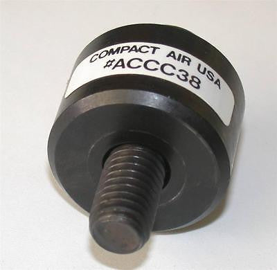 NEW COMPACT AIR ROD END COUPLER CYLINDER 3/8" MODEL ACCC38 (3 AVAILABLE)