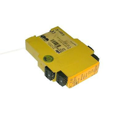 PILZ SAFETY BARRIER RELAY 24 VACDC 5 AMP MODEL PNOZX2P