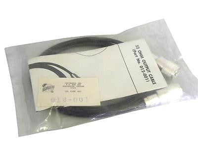 NEW TEKTRONIX 52 OHM OUTPUT CABLE MODEL 012-001 (4 AVAILABLE)