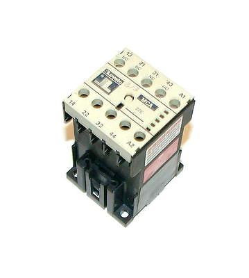 LOVATO  MCA.C  CONTROL RELAY 24 VDC 10 AMP 2 N.O. 2 N.C. CONTACTS  (2 AVAILABLE)