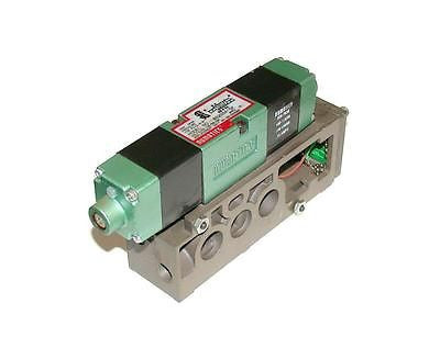 NUMATICS SOLENOID VALVE W/MANIFOLD 110/120 VAC 0.15 AMP  MODEL 082SS415K