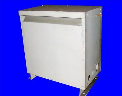 VERY NICE MGM 150 KVA TRANSFORMER AD370-NO448 HT TYPE 480 VOLTS 208Y/120 VOLTS