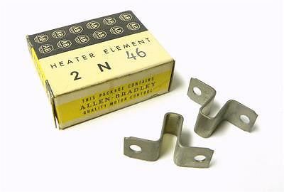 NEW ALLEN BRADLEY AB CONTACT OVERLOAD HEATER ELEMENT MODEL N46 (3 AVAILABLE)